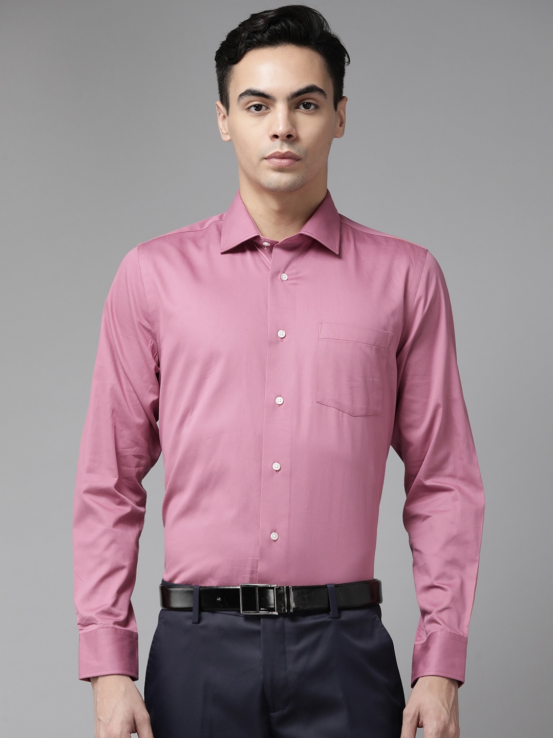 

Blackberrys India Slim Fit Formal Shirt, Pink