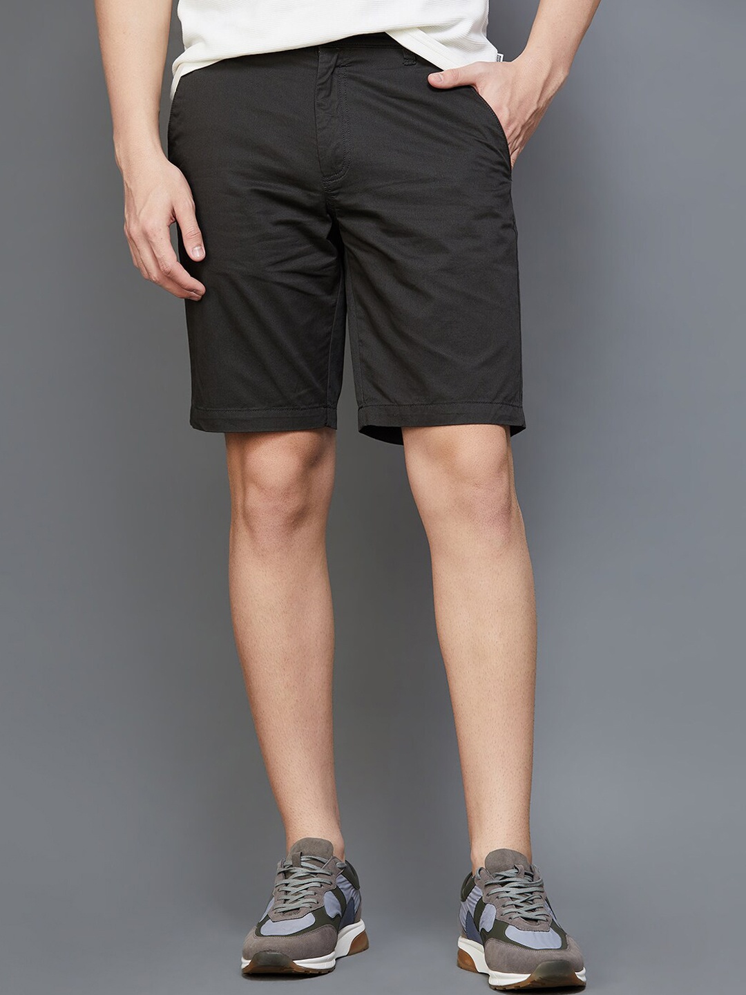 

Fame Forever by Lifestyle Men Regular Fit Cotton Shorts, Black