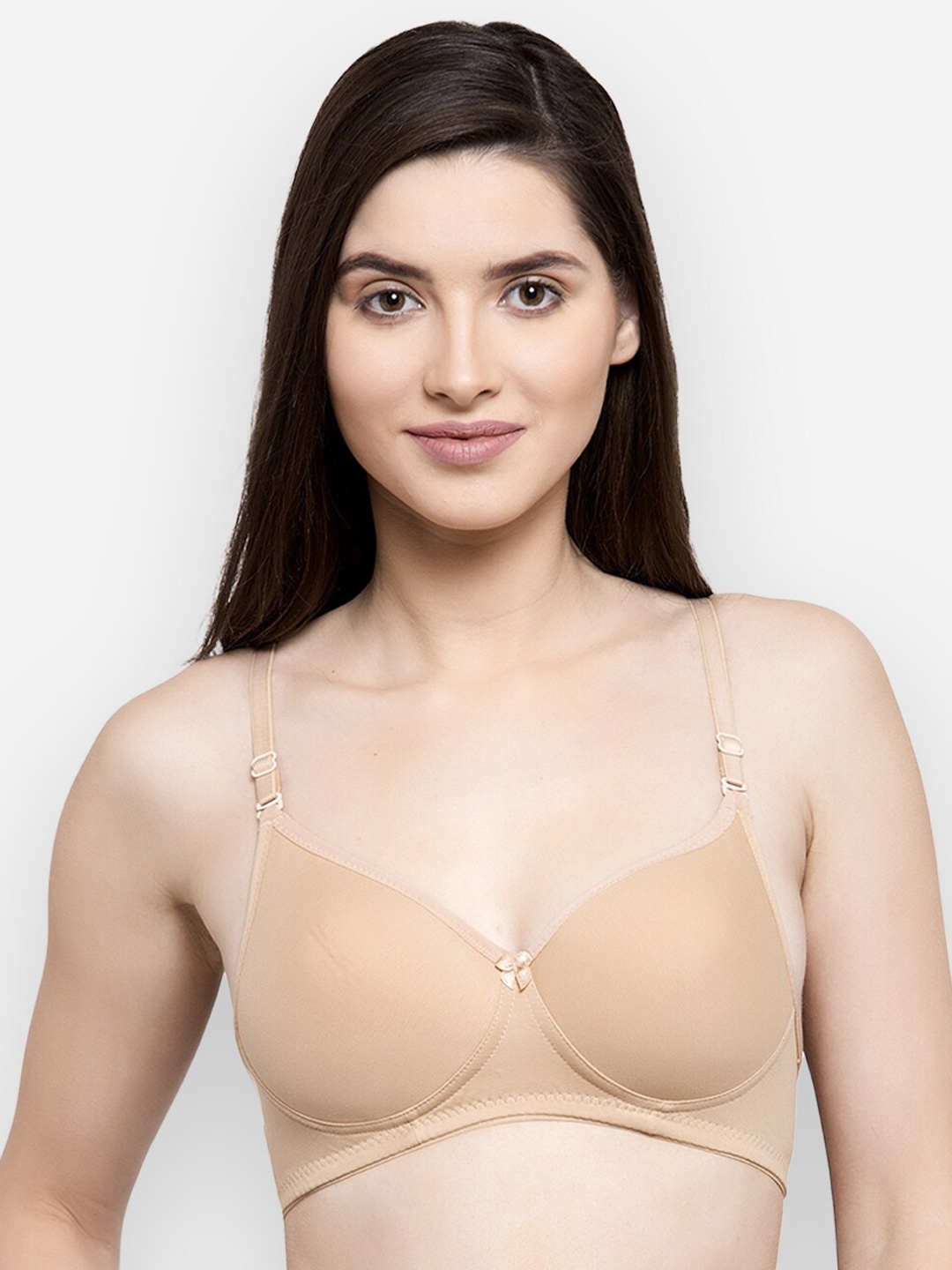 

GROVERSONS Paris Beauty Full Coverage Everyday Bra With All Day Comfort, Nude
