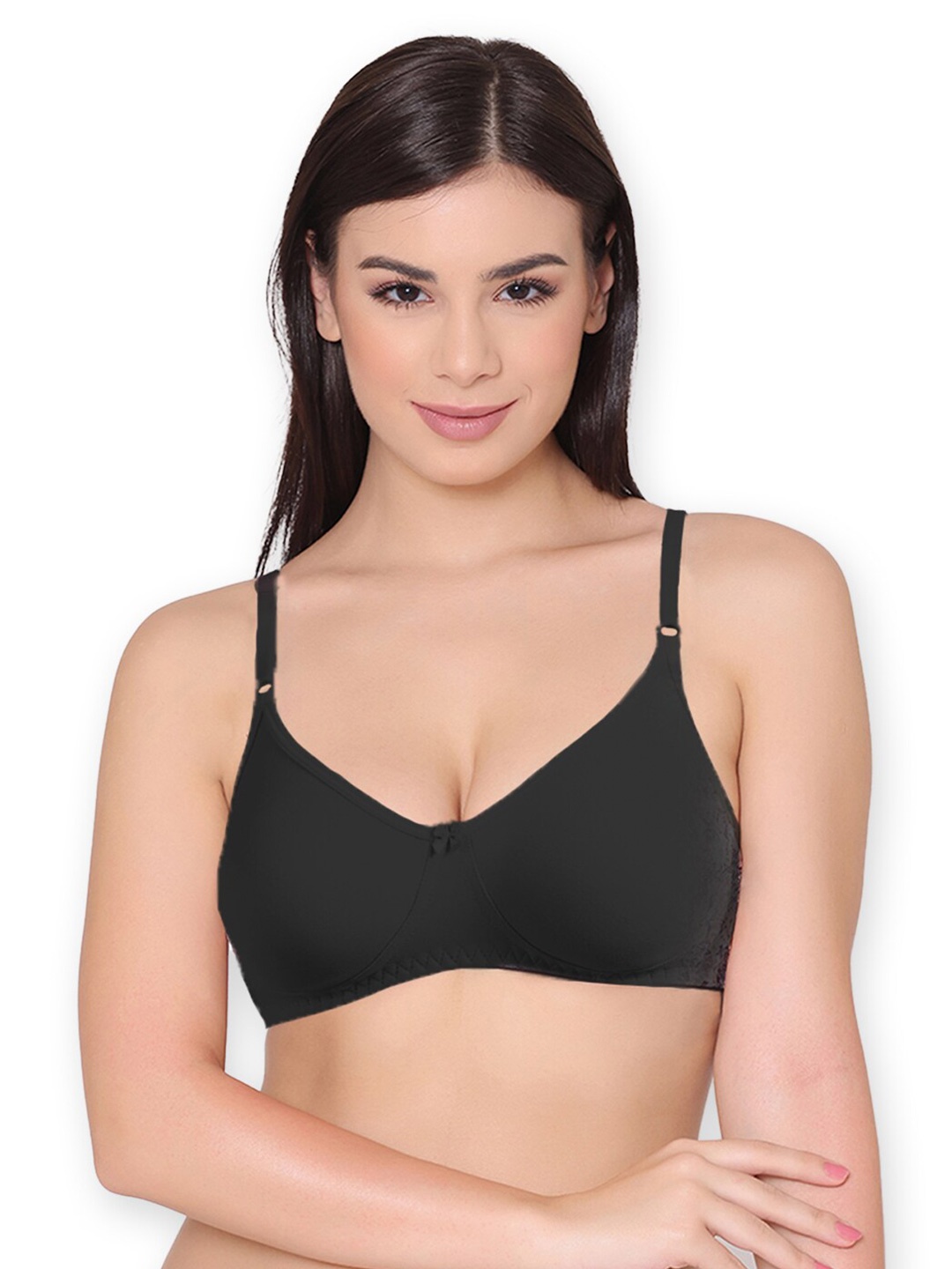 

GROVERSONS Paris Beauty Full Coverage Everyday Bra With All Day Comfort, Black