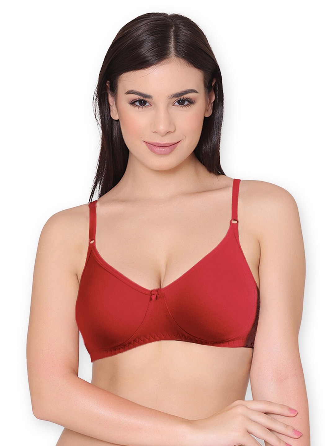 

GROVERSONS Paris Beauty Full Coverage Everyday Bra With All Day Comfort, Maroon