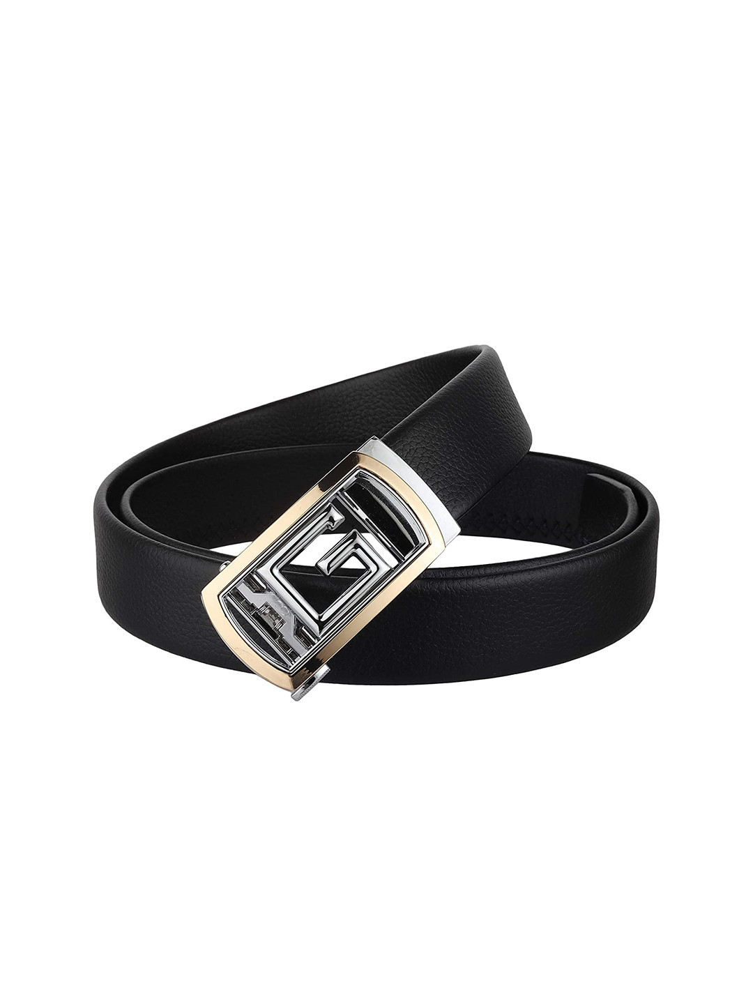 

Zacharias Men Textured Belt, Black