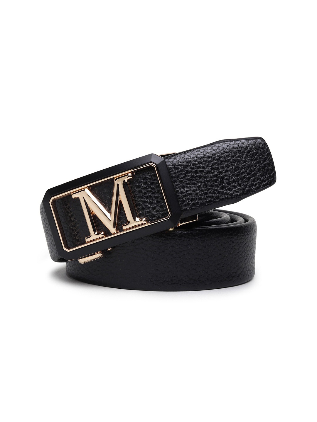 

Zacharias Men Textured Belt, Black