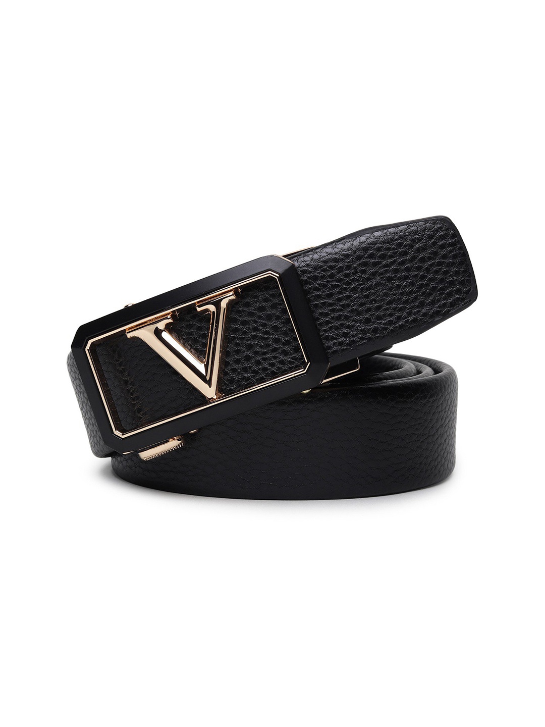 

Zacharias Men Textured Belt, Black