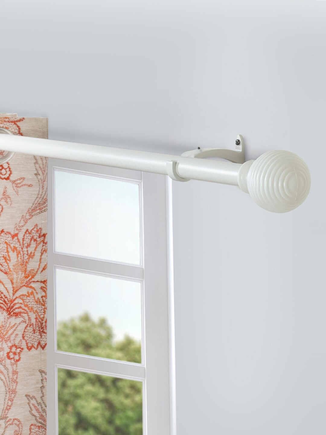 

Deco Window Off-White 2 Pieces Extendable Curtain Rods