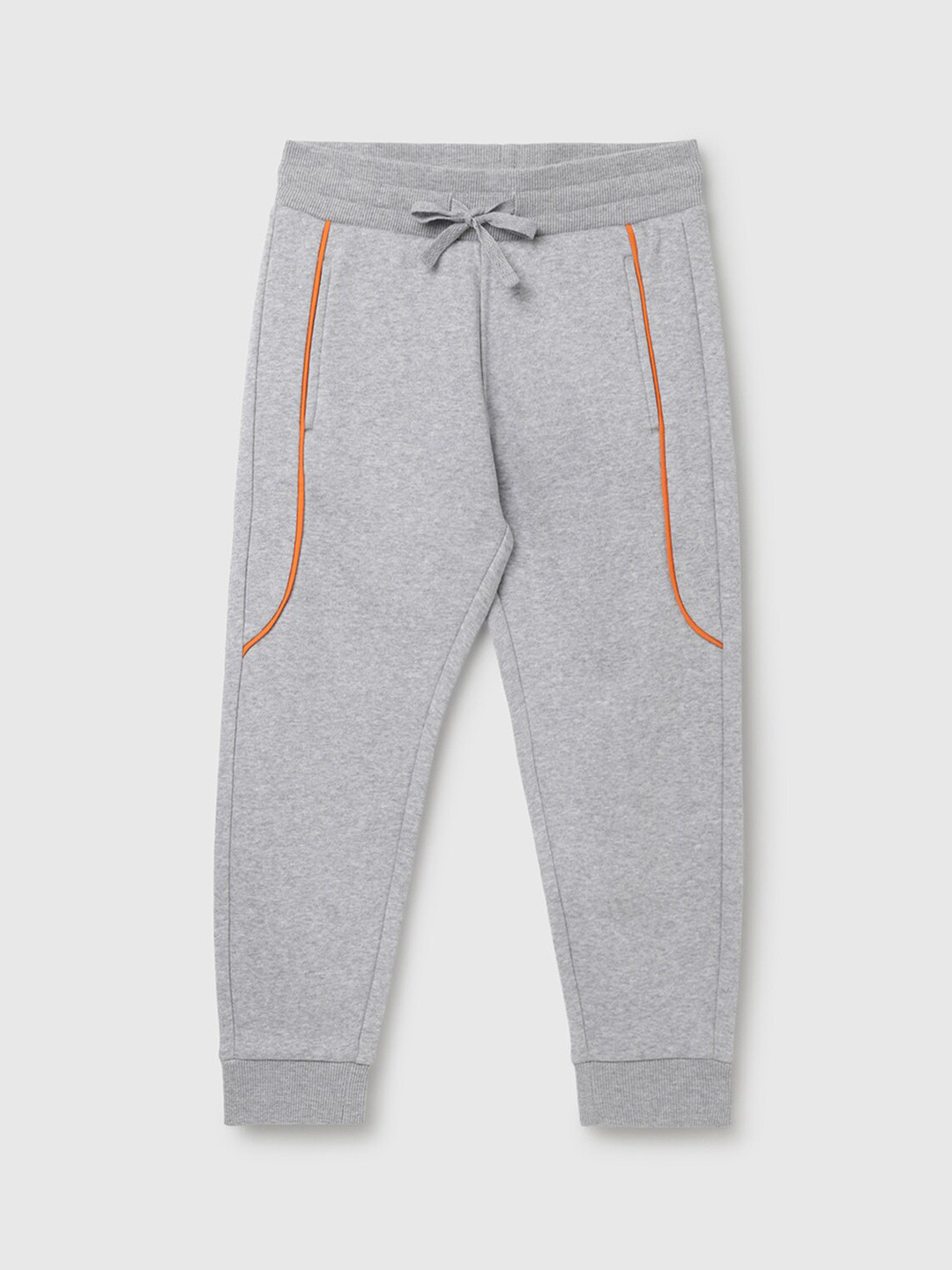 

United Colors of Benetton Boys Mid-Rise Joggers, Grey