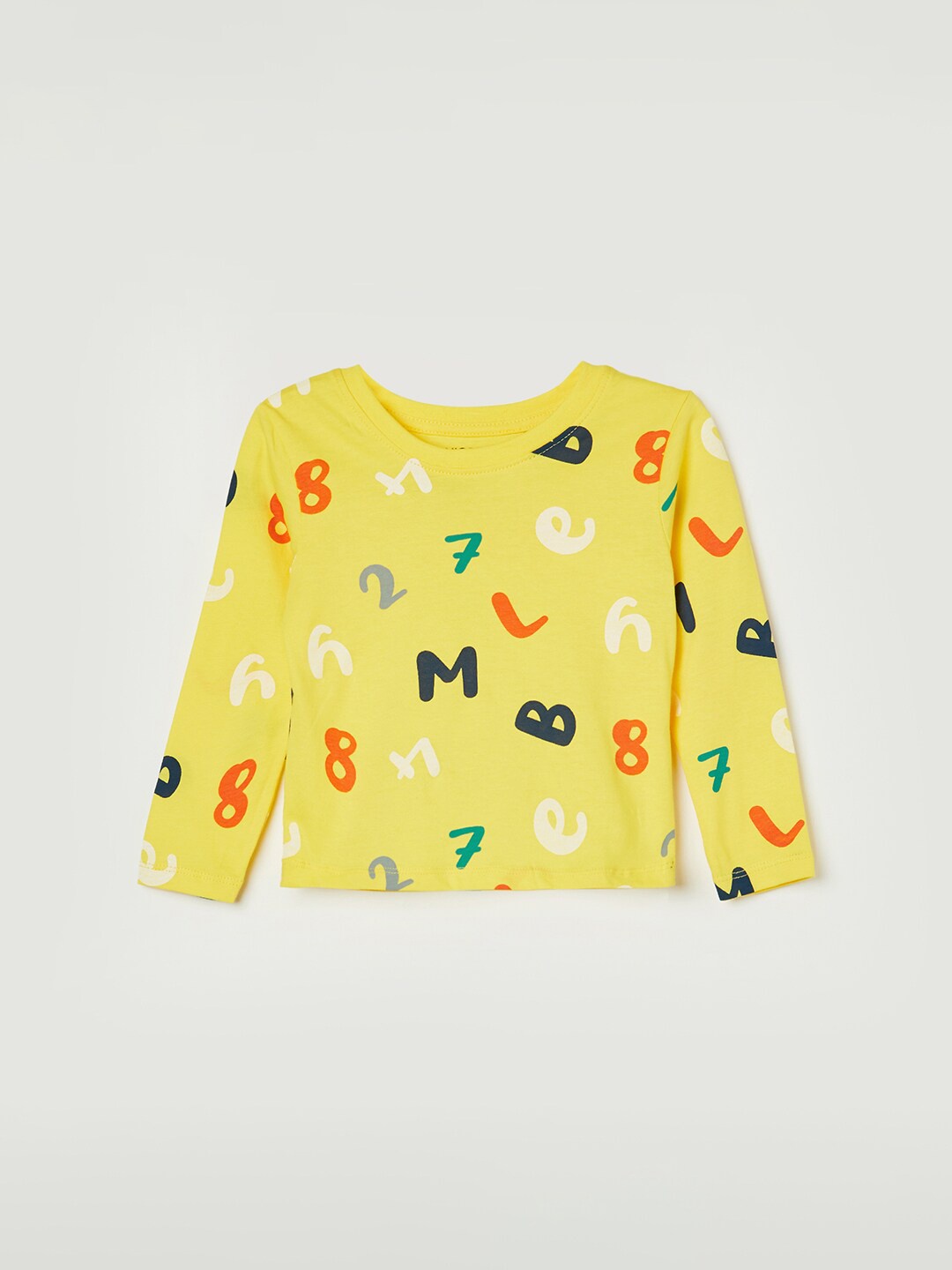 

Juniors by Lifestyle Boys Printed Cotton T-shirt, Yellow