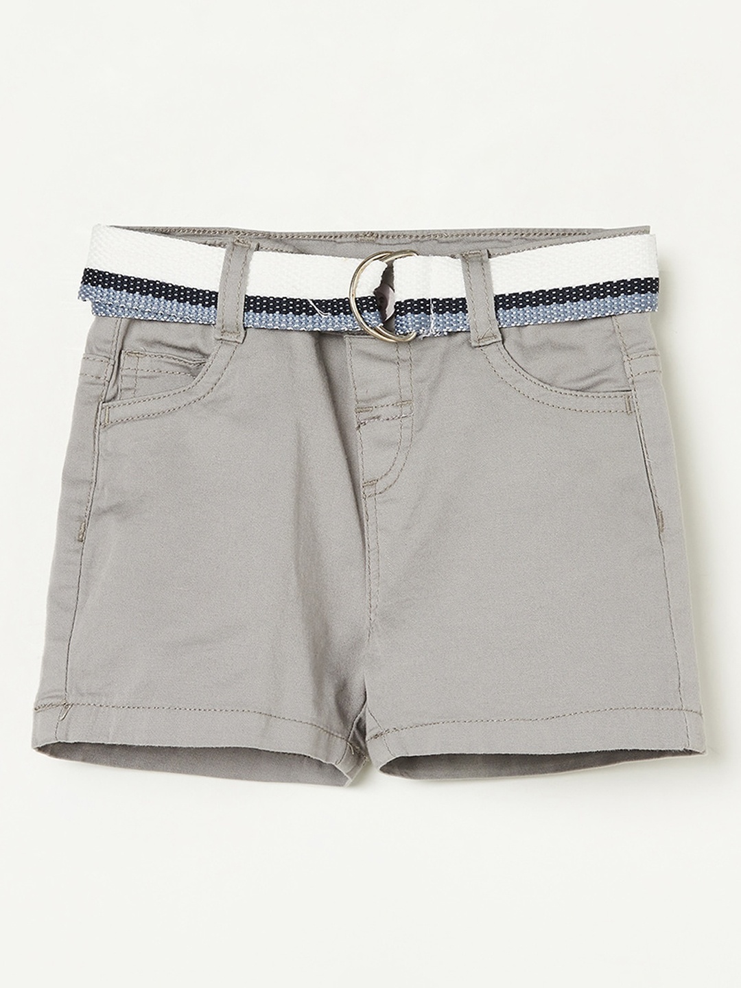 Juniors by Lifestyle Boys Mid-Rise Shorts, Grey