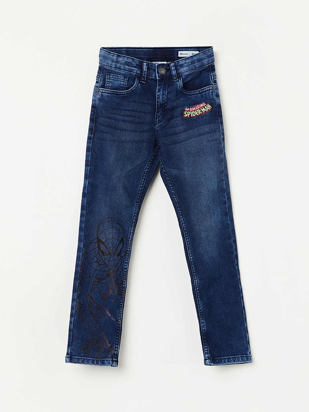 

Fame Forever by Lifestyle Boys Light Fade Stretchable Jeans, Blue