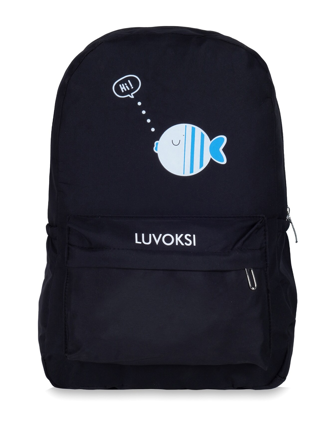 

Luvoksi Women Graphic Water Resistant Backpack, Black