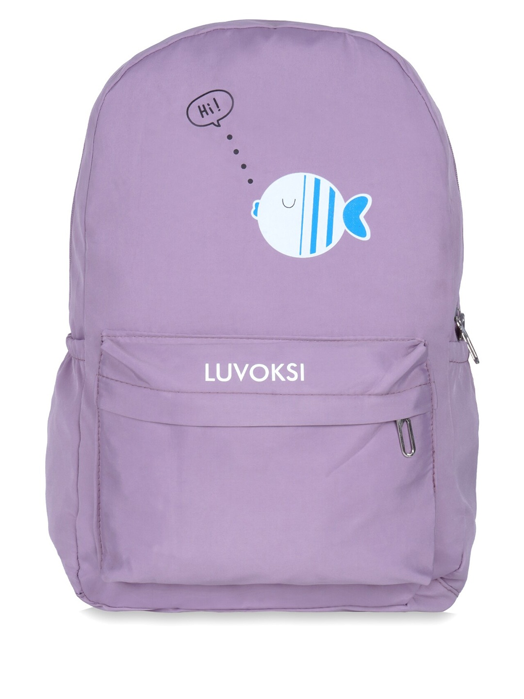 

Luvoksi Women Graphic Water Resistant Medium Backpack, Purple