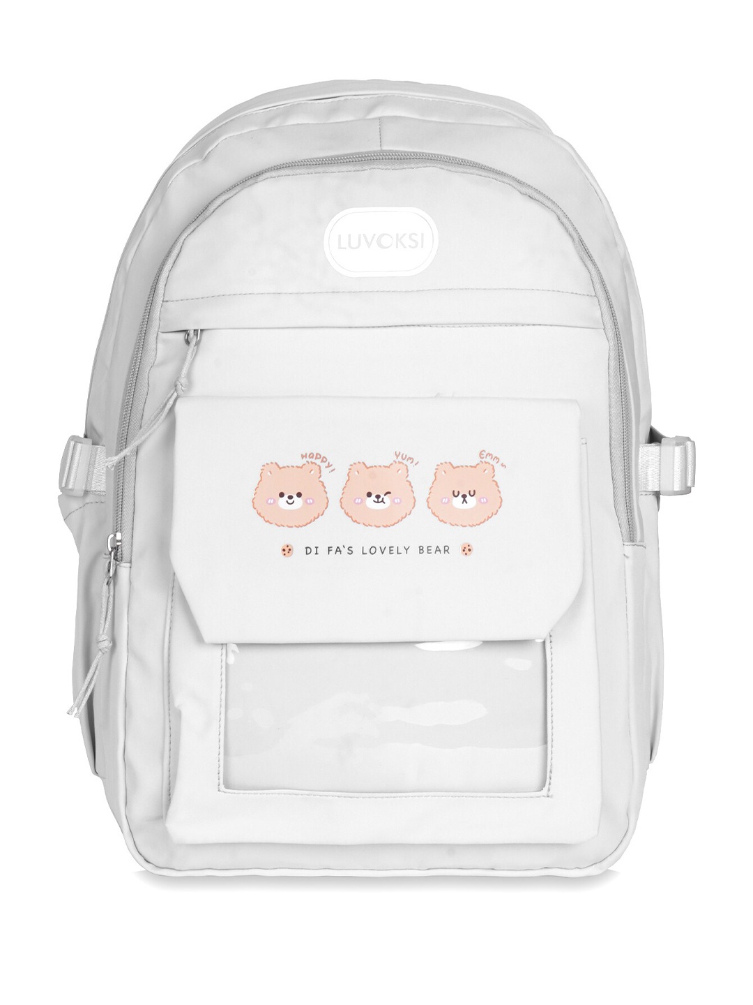

Luvoksi Women Water Resistant Backpack, White