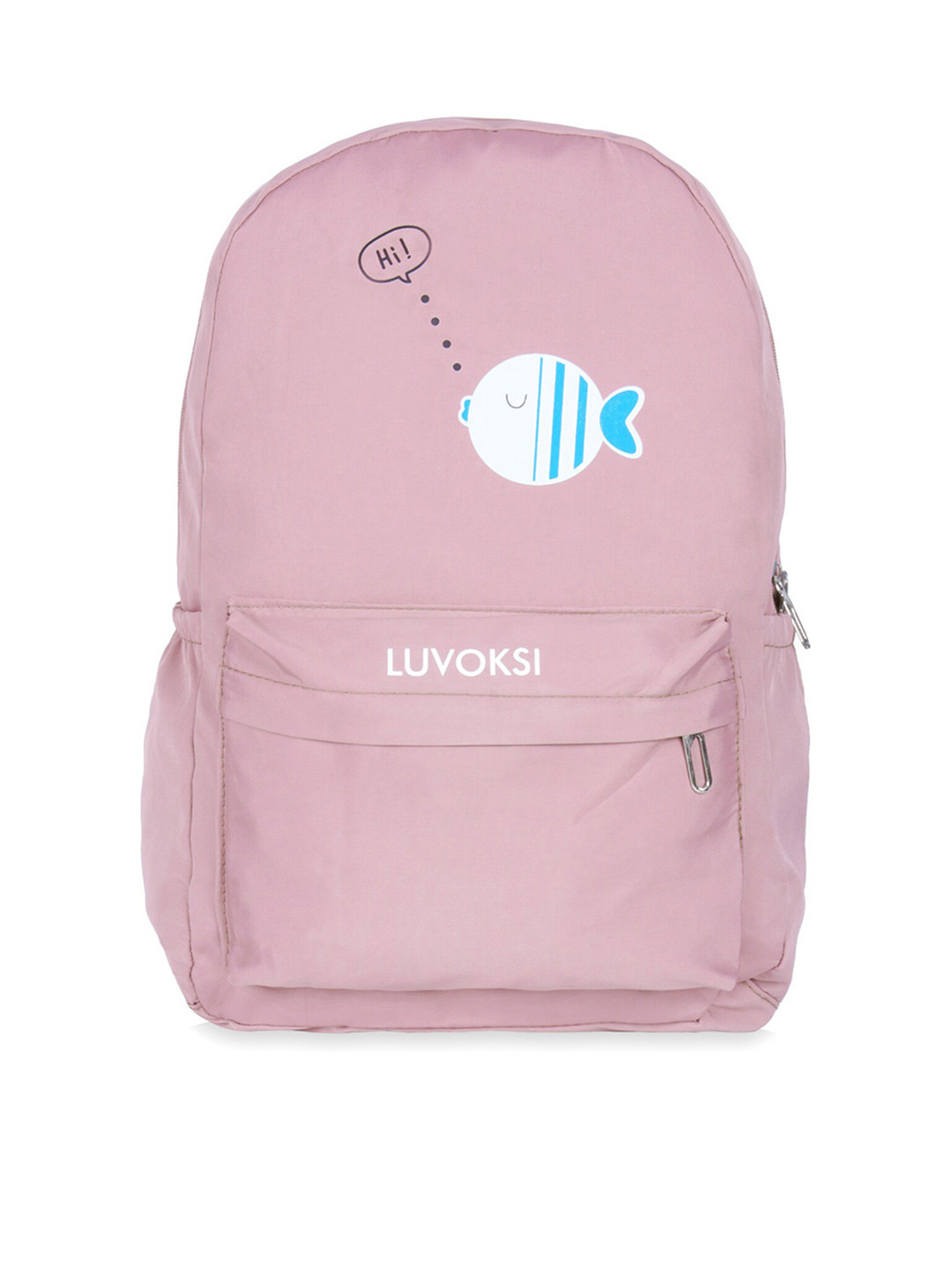

Luvoksi Women Graphic Printed Water Resistant Backpack, Pink