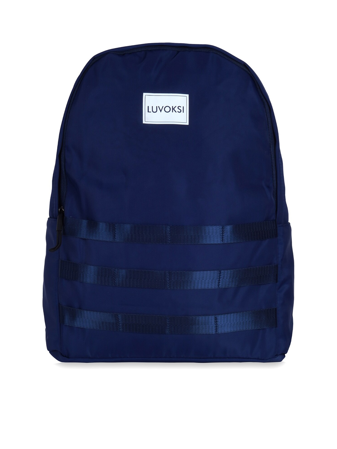 

Luvoksi Women Brand Logo Water Resistant Backpack, Blue