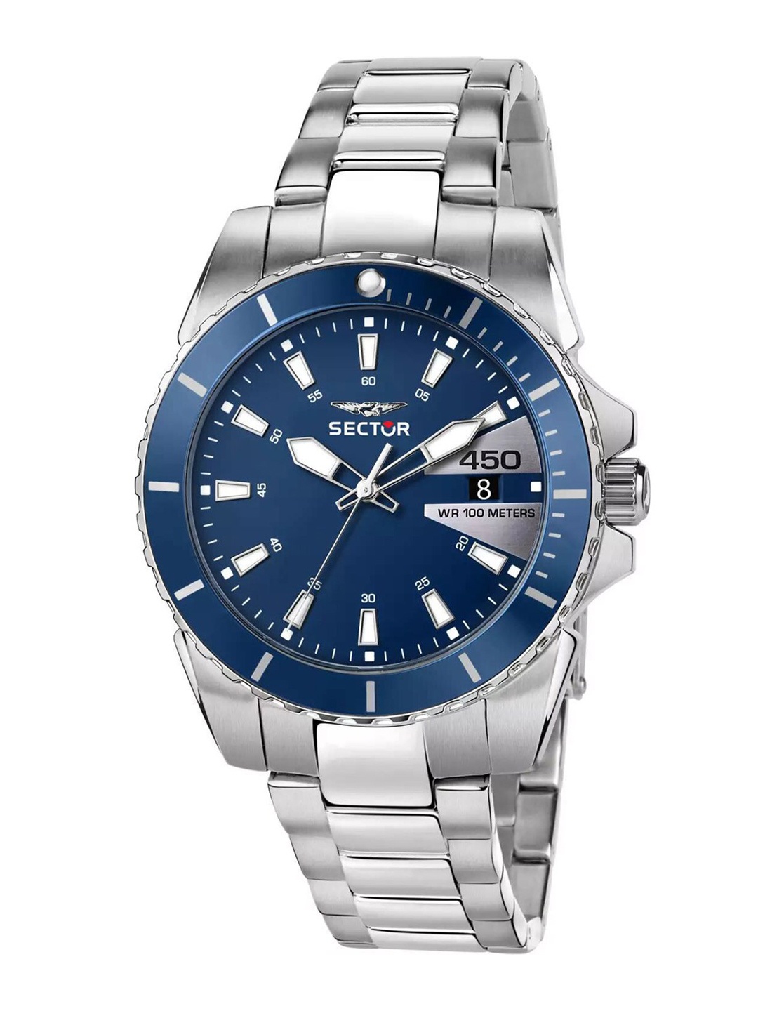 

Sector Men Stainless Steel Bracelet Style Straps Analogue Watch R3253276008, Blue