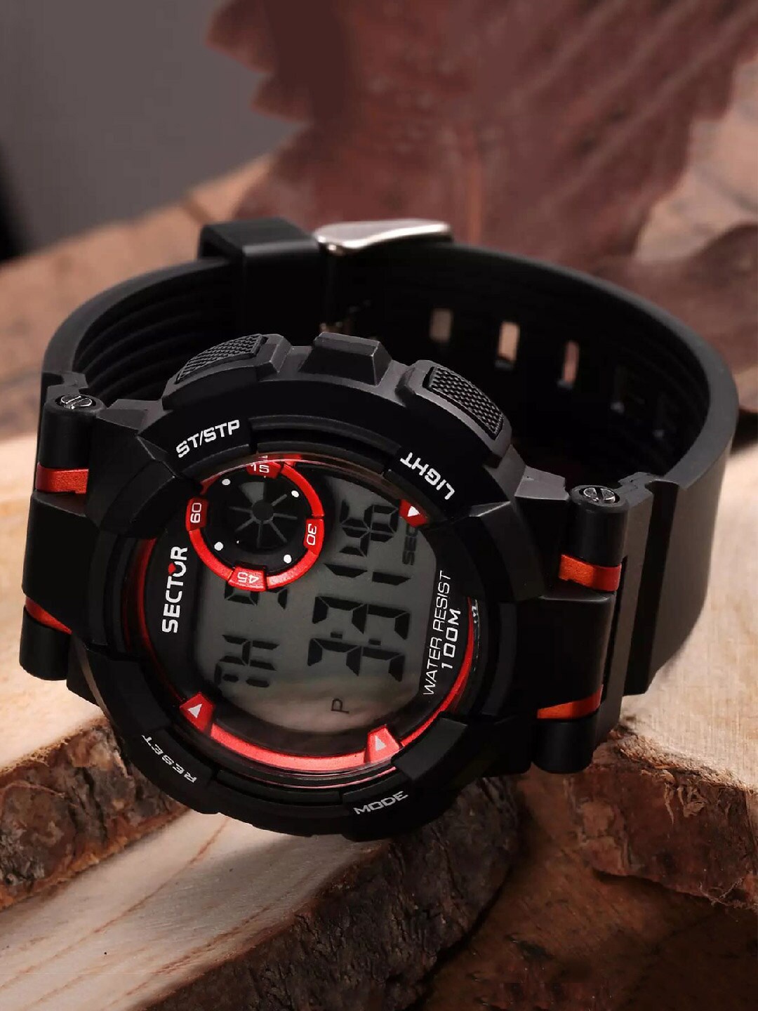 

Sector Men Bracelet Style Straps Digital Watch R3251283001, Black
