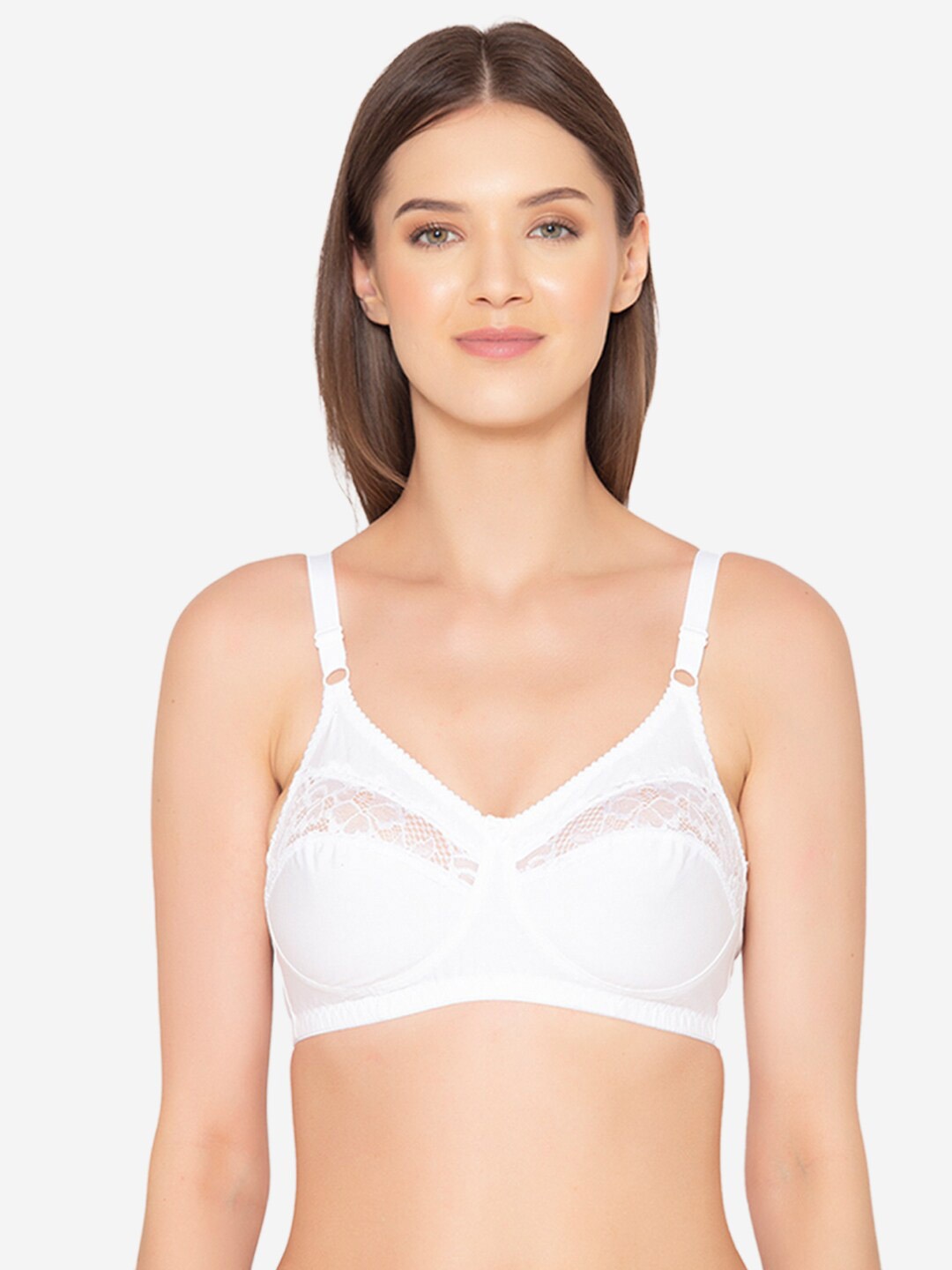 

GROVERSONS Paris Beauty Full Coverage Everyday Bra With All Day Comfort, White
