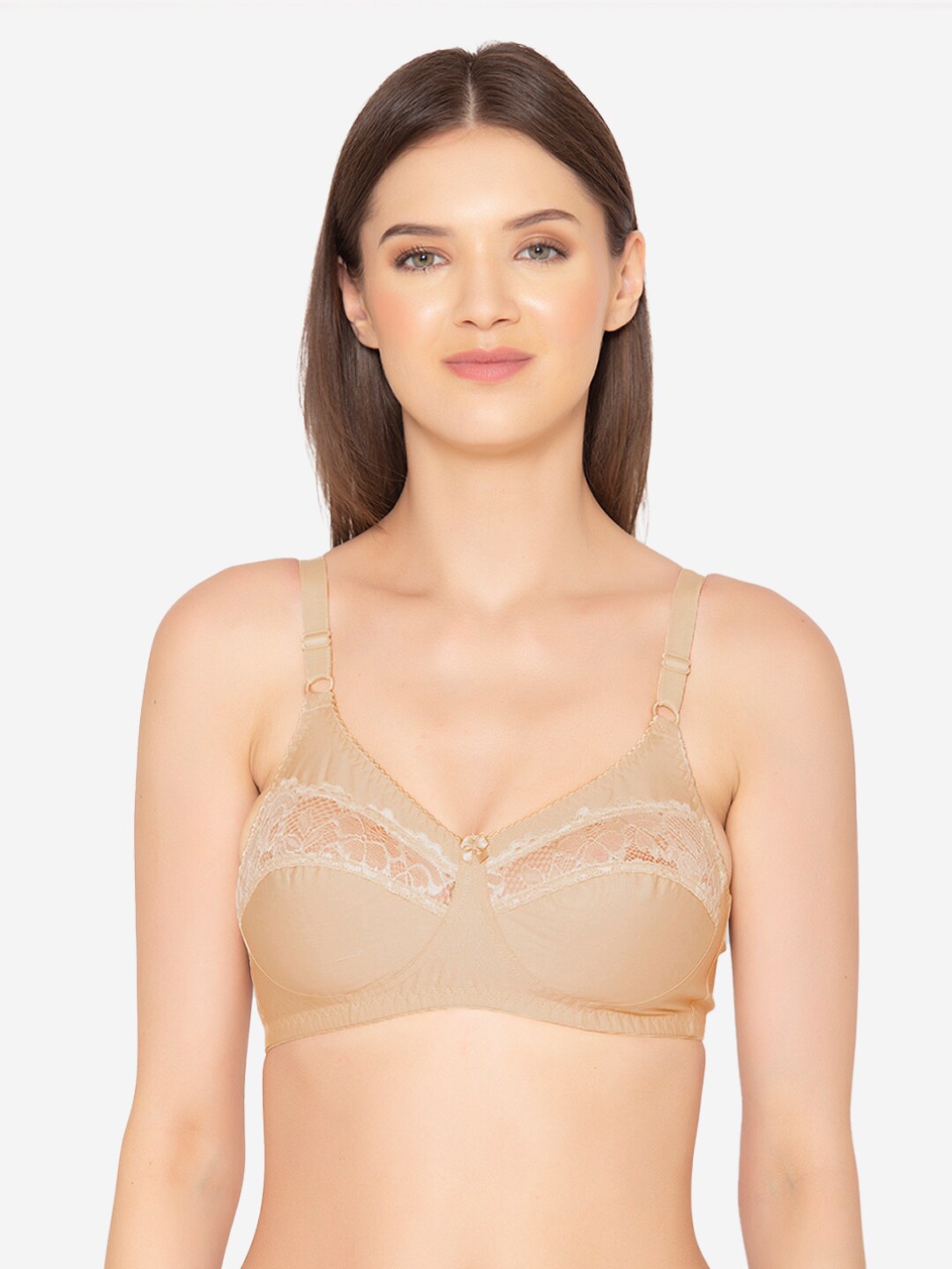 

GROVERSONS Paris Beauty Full Coverage Everyday Bra With All Day Comfort, Nude