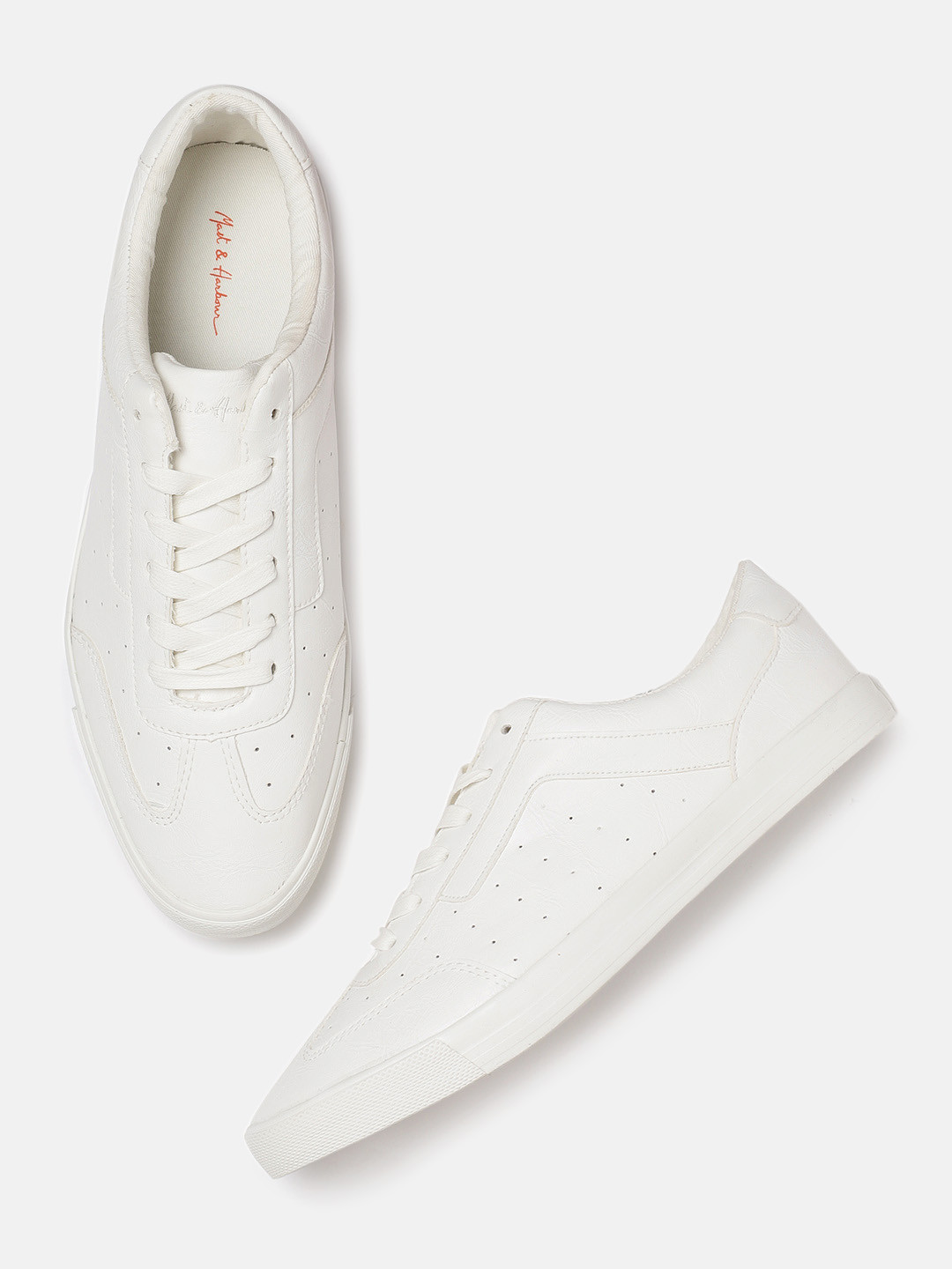 

Mast & Harbour Men White Sneakers