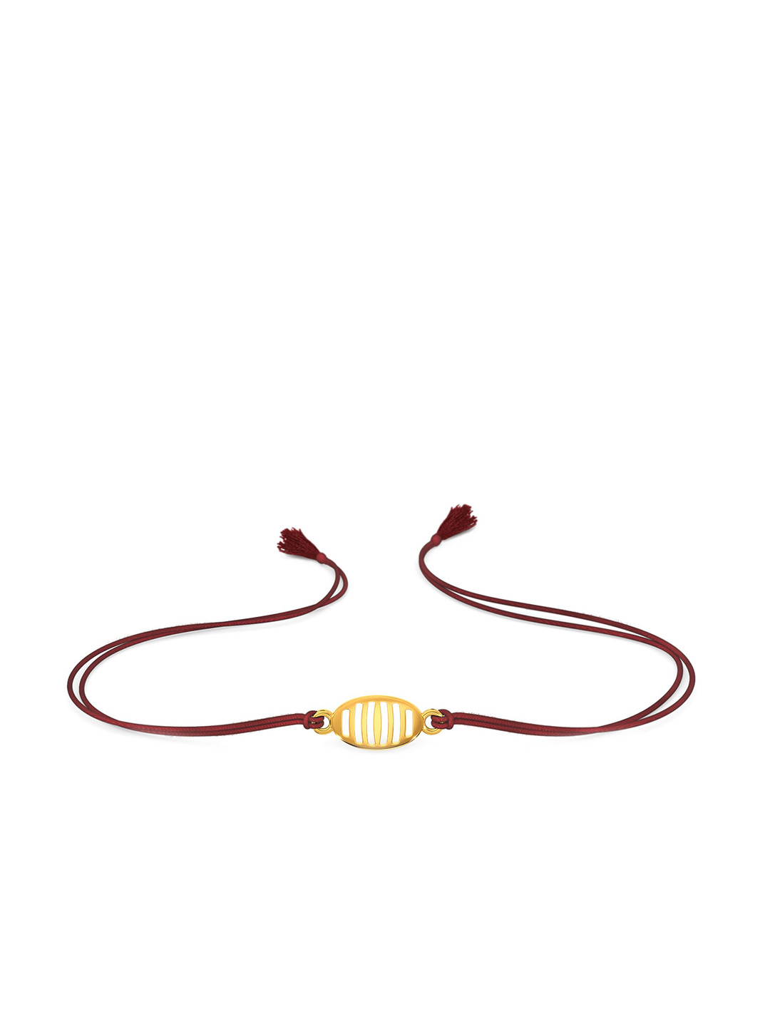 

MELORRA 18KT Gold Tied Together Rakhi, Yellow