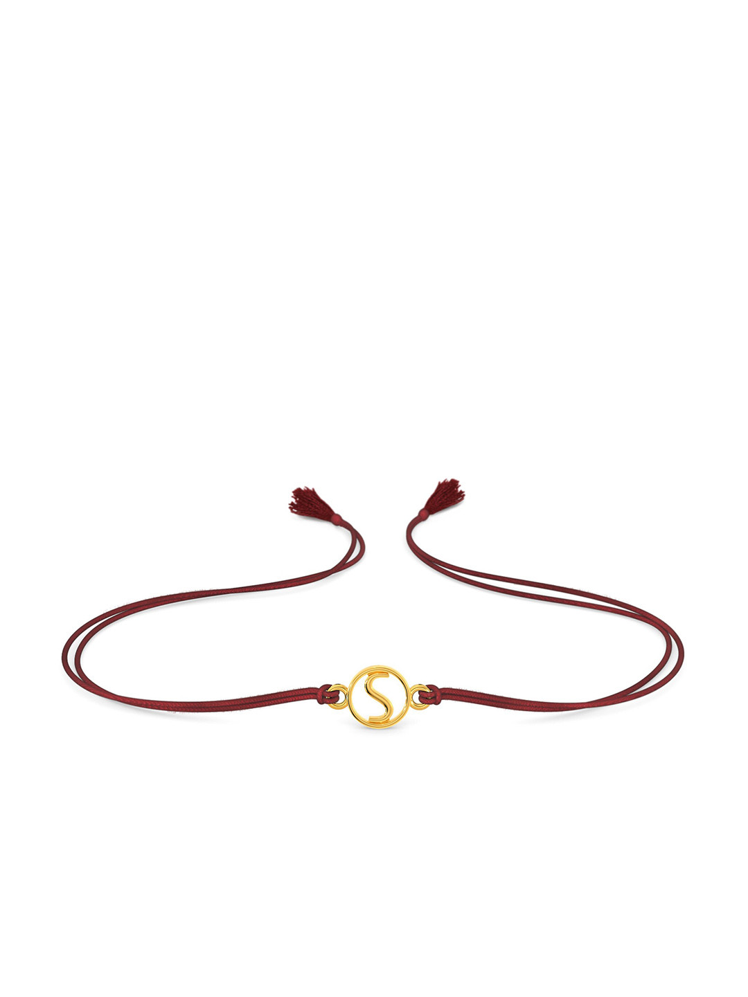 

MELORRA 18KT Gold Super Bro Rakhi, Yellow