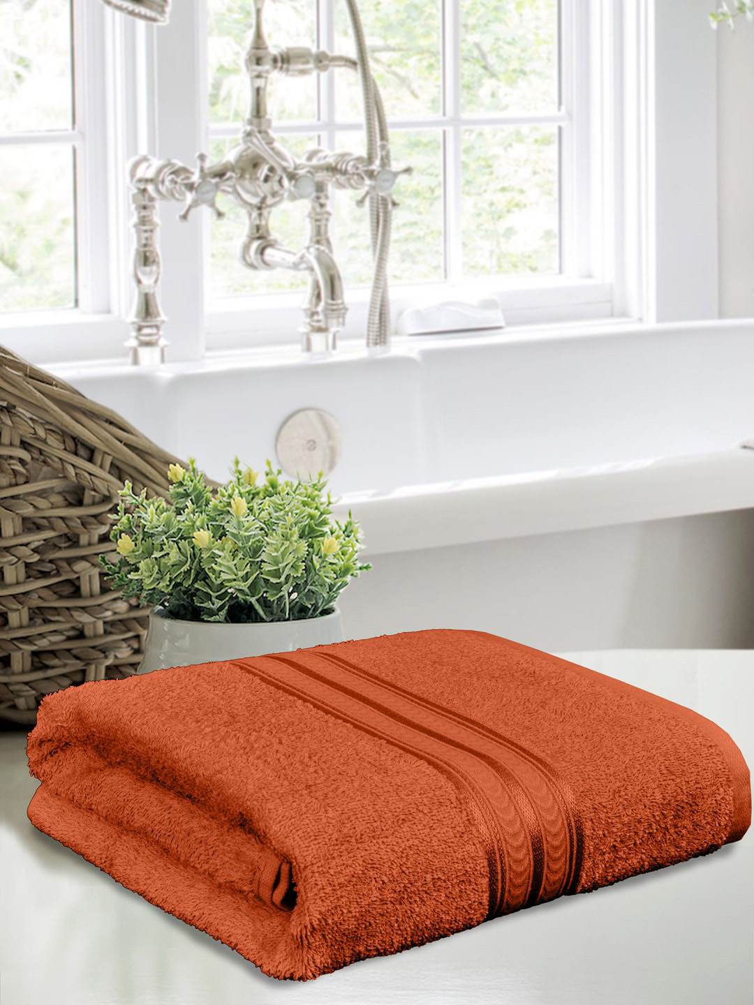 

Home Fresh Brown 400 GSM Pure Cotton Bath Towel