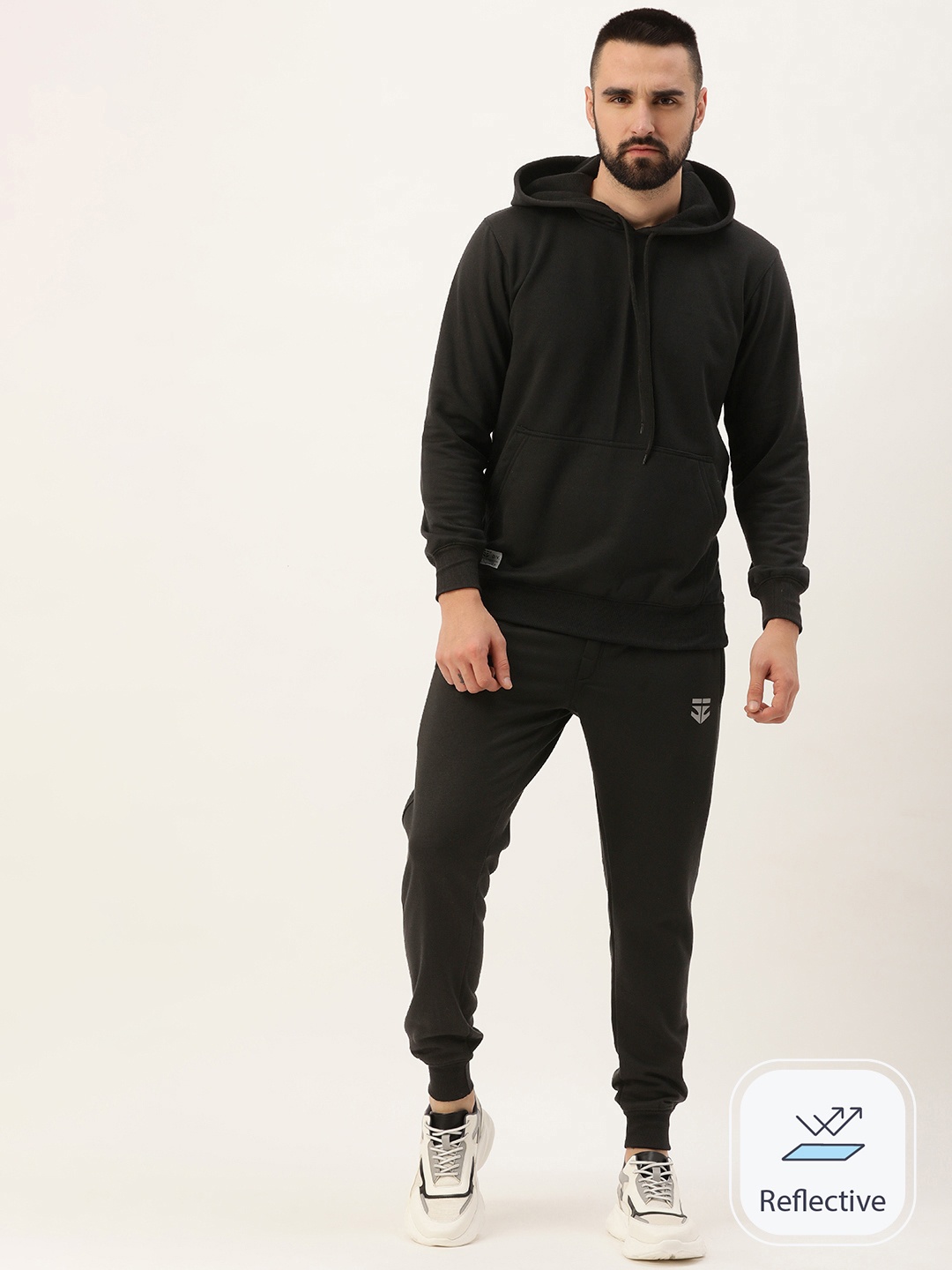 

Sports52 wear Men Hooded Training Tracksuit, Black