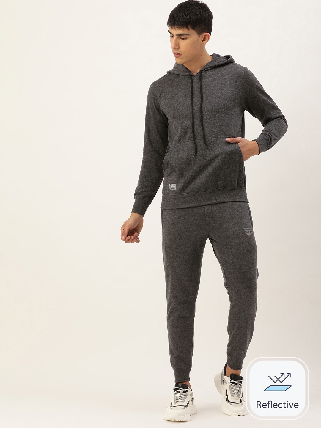 

Sports52 wear Men Hooded Training Tracksuit, Charcoal