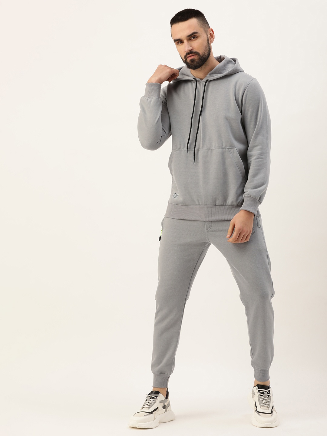 

Sports52 wear Men Hooded Training Tracksuit, Grey