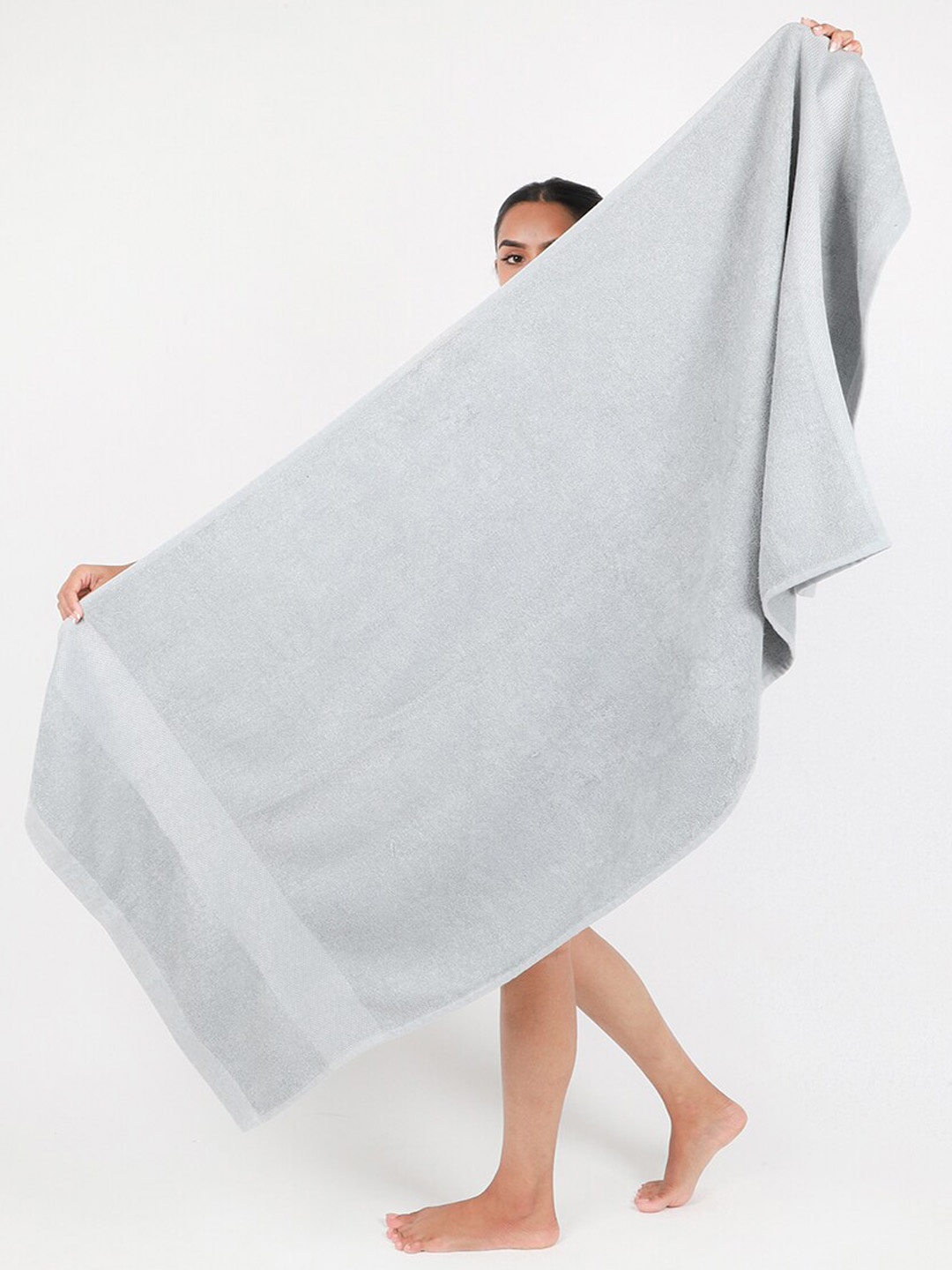 

Doctor Towels Grey 550 GSM Antibacterial Bamboo Terry Bath Towel