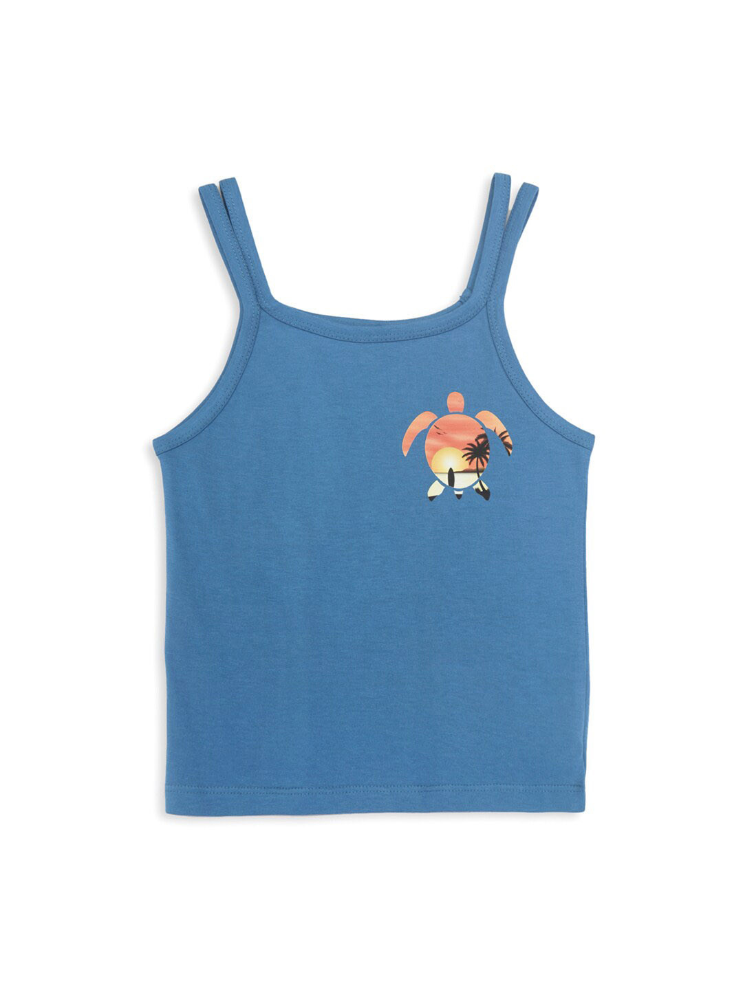 

My Milestones Girls Cotton Tank Top, Na
