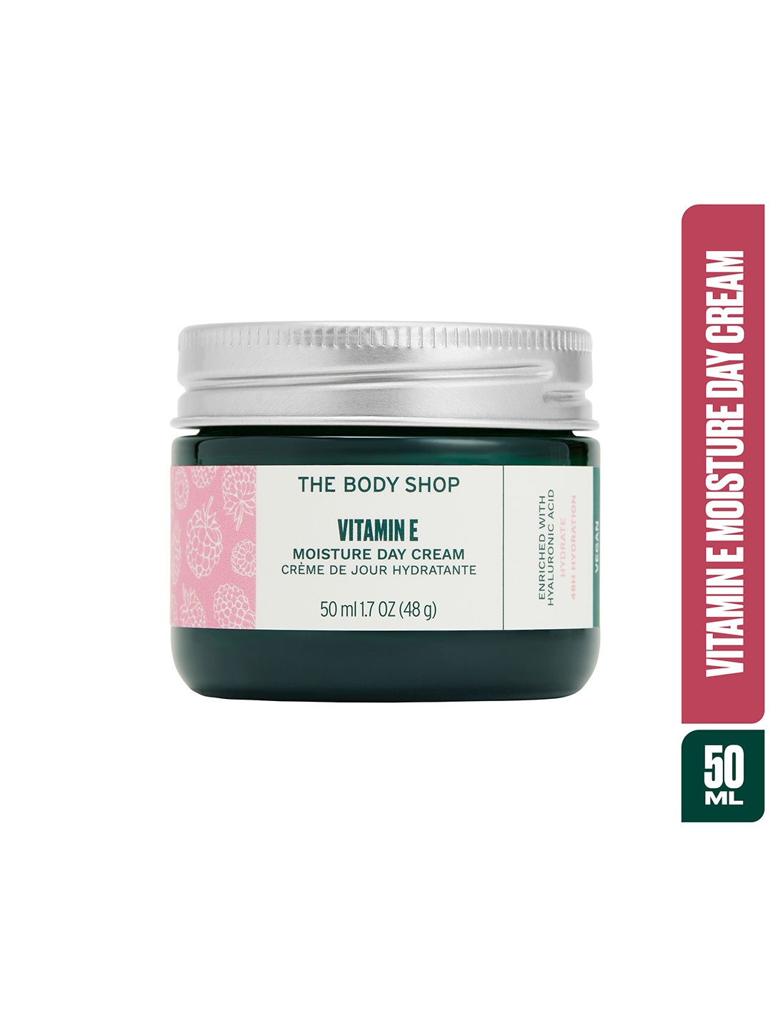 

THE BODY SHOP Vitamin E Moisture Cream 50ml, Pink