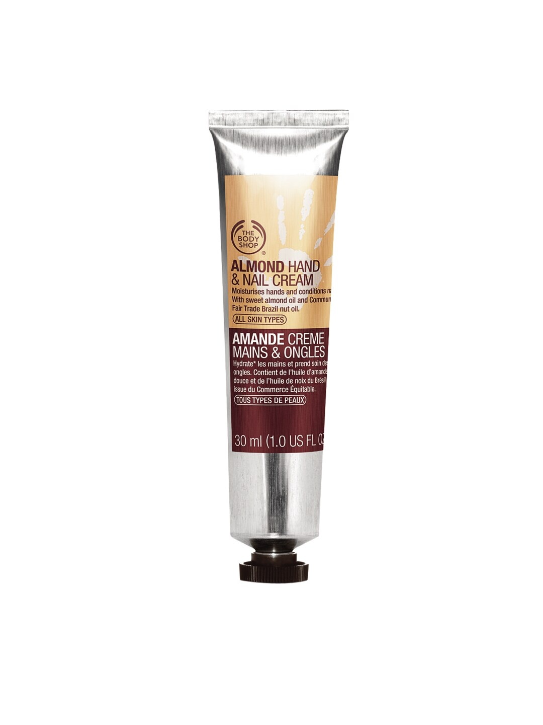 

THE BODY SHOP Almond Hand & Nail Cream 30 ml, Brown