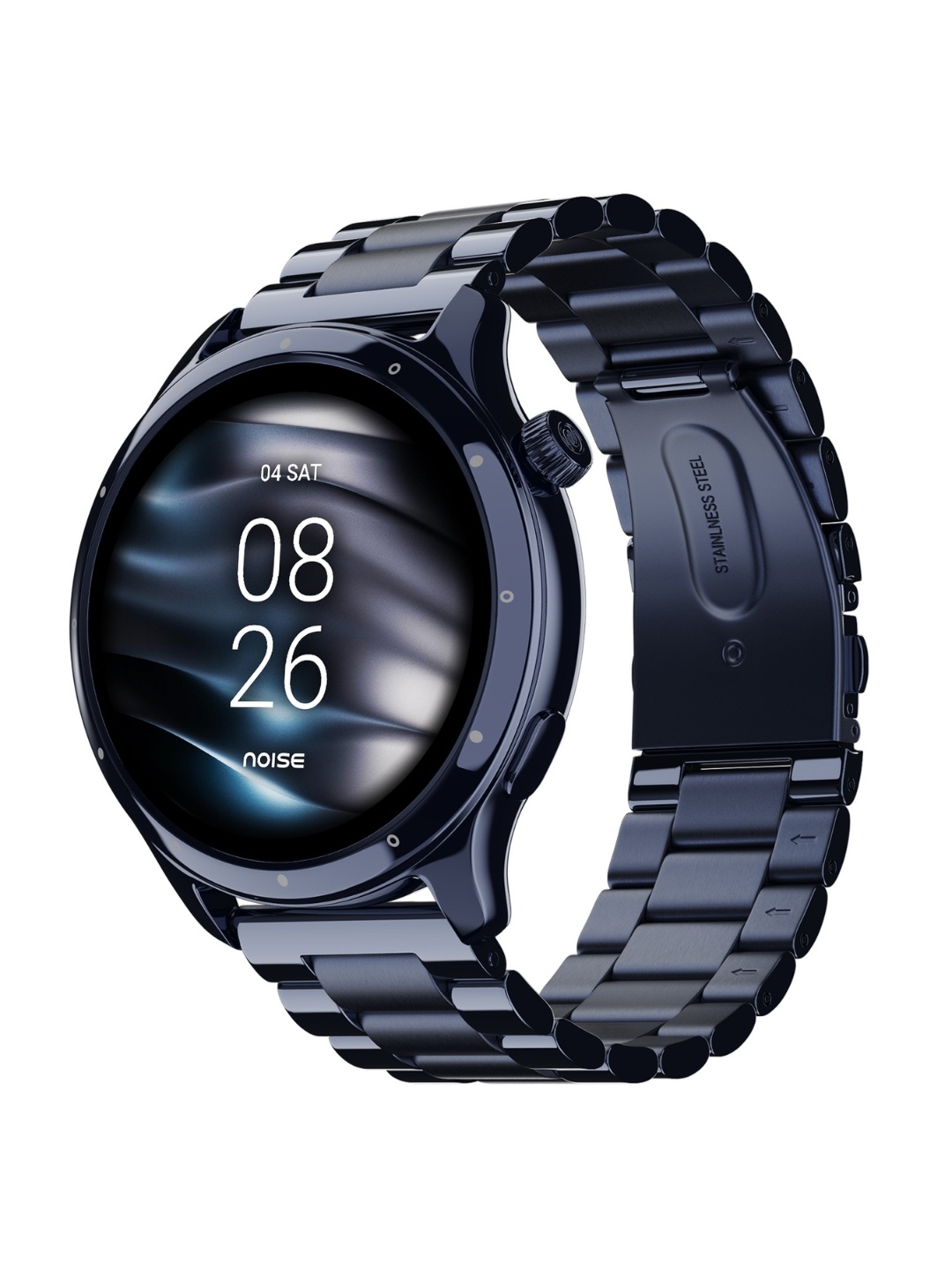 

NOISE Mettle 1.4'' Display, Metal Strap, Bluetooth Calling Smartwatch, Blue