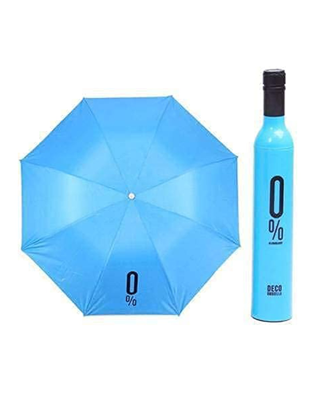 

Alexvyan Unisex 2-Fold Waterproof Umbrellas, Blue