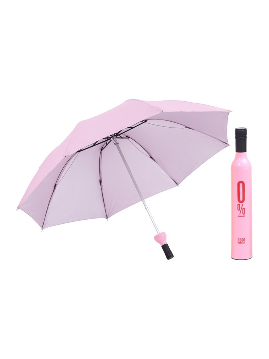 

Alexvyan Unisex 2 Fold Waterproof Umbrellas, Pink