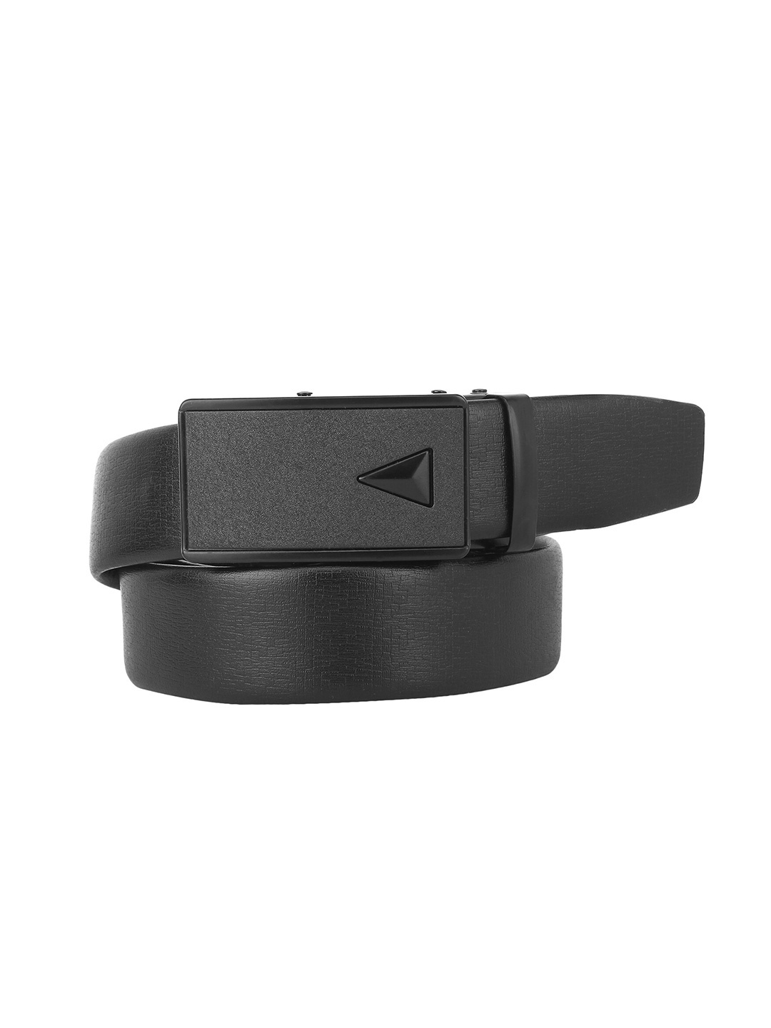 

Zacharias Men Textured Belt, Black