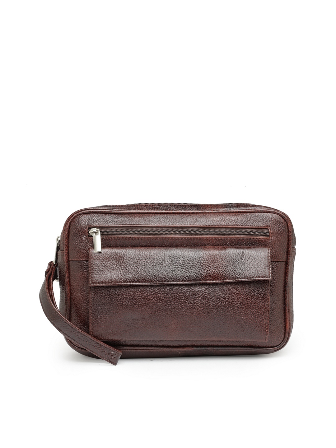 

Teakwood Leathers Men Coffee Brown Solid Messenger Bag
