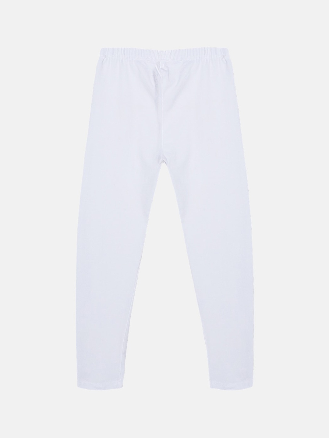 

KiddoPanti Girls Ankle Length Leggings, White
