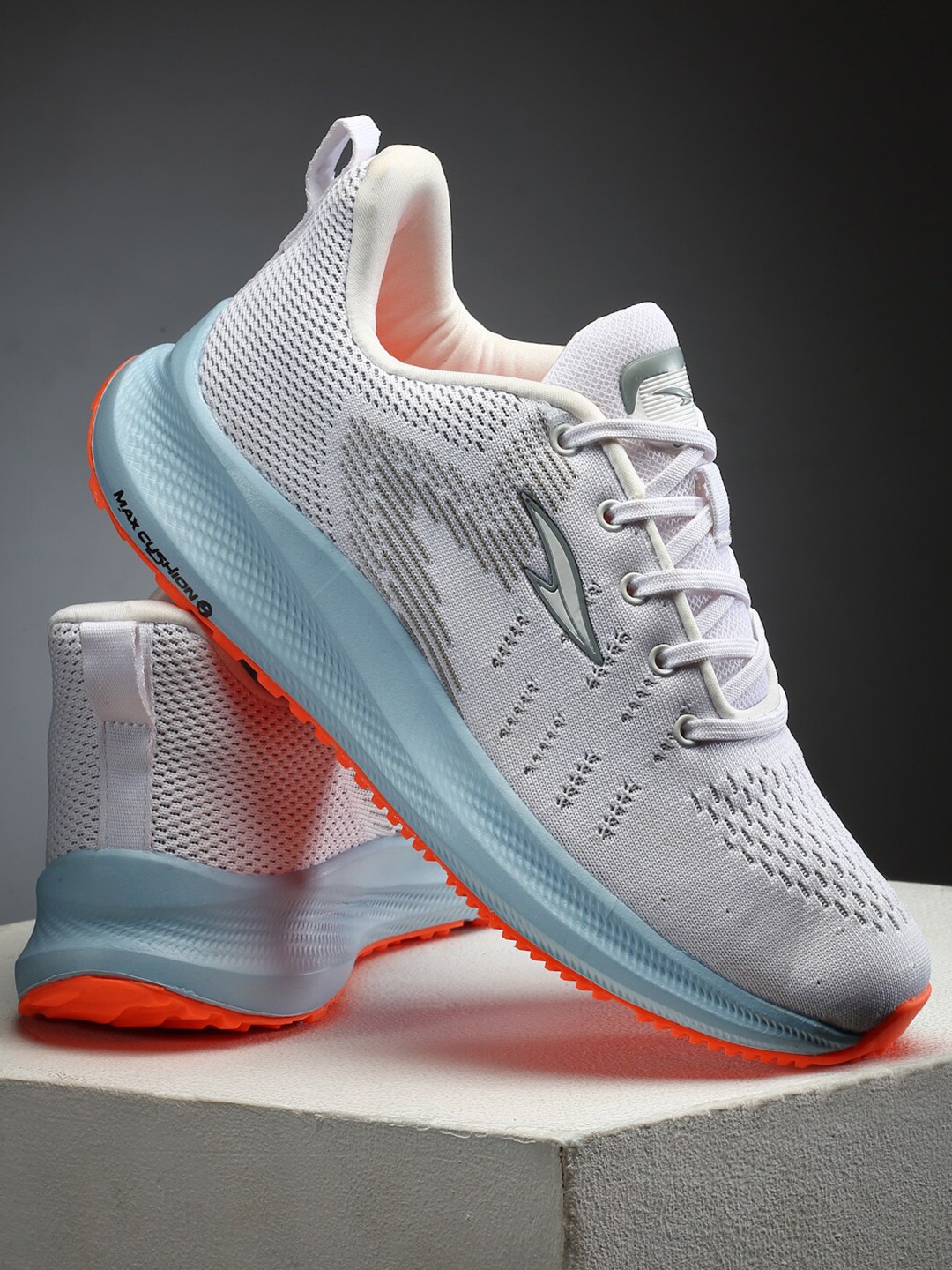 

ASIAN Men Memory Foam Mesh Running Shoes, White