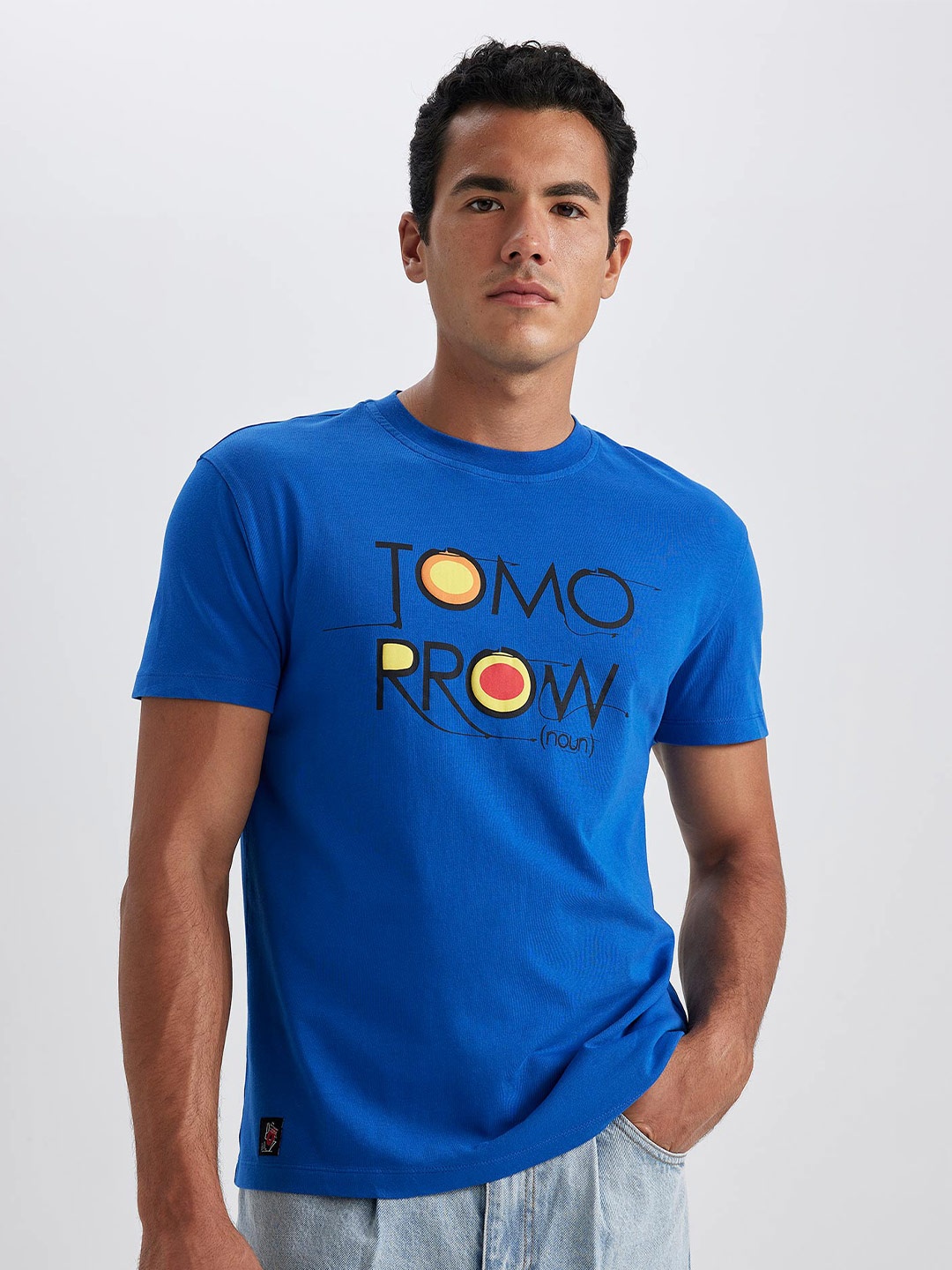

DeFacto Typography Printed T-shirt, Na