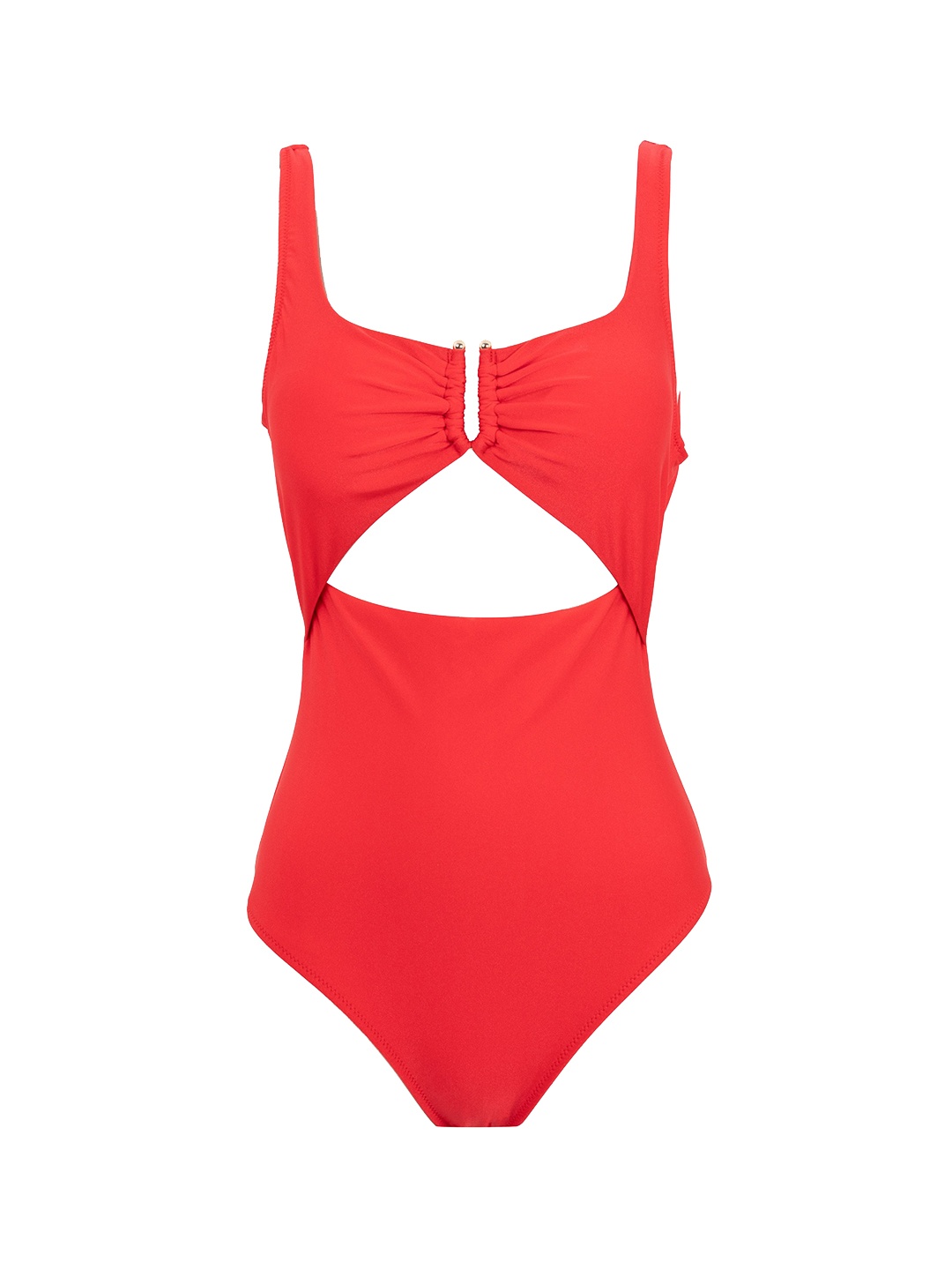 

DeFacto Cut Out Swim Bodysuit, Red