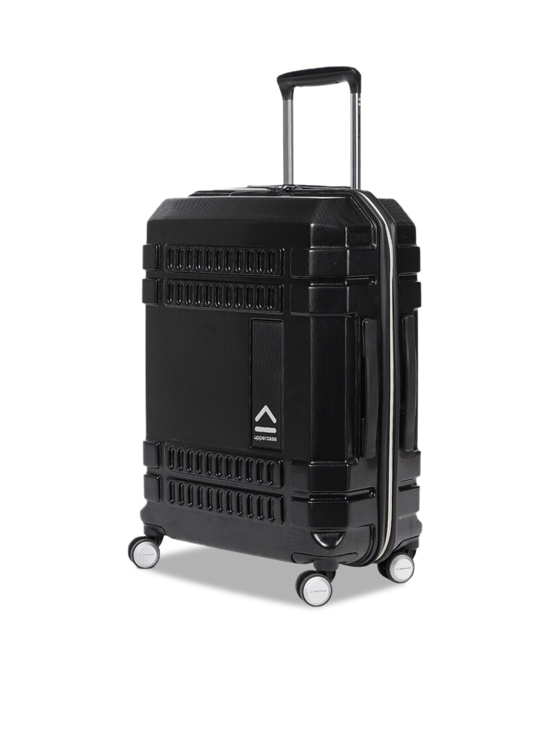 

uppercase Hard-Sided Medium Trolley Bag, Black