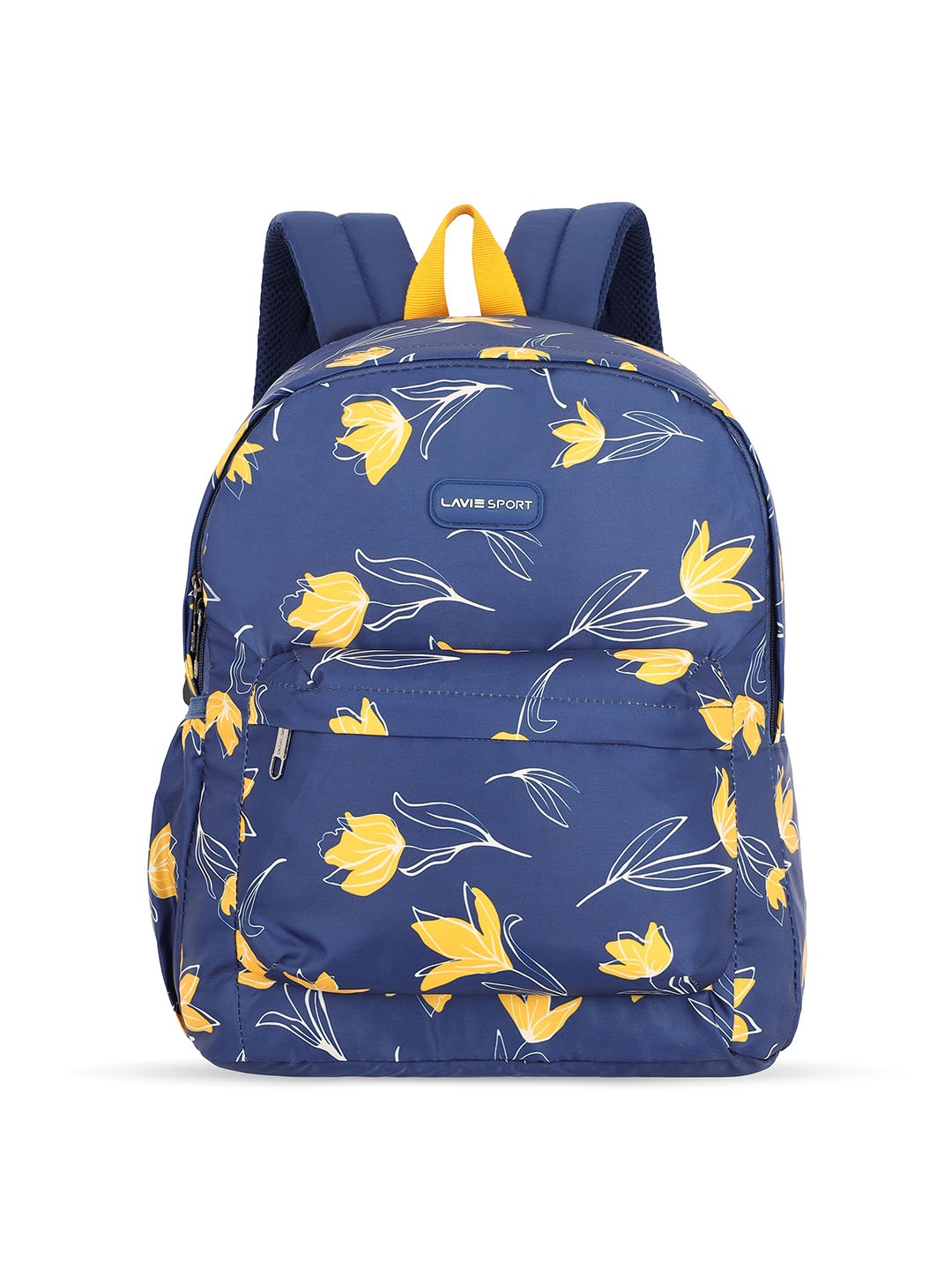 

LAVIE SPORT Kids Floral Printed Backpack, Navy blue