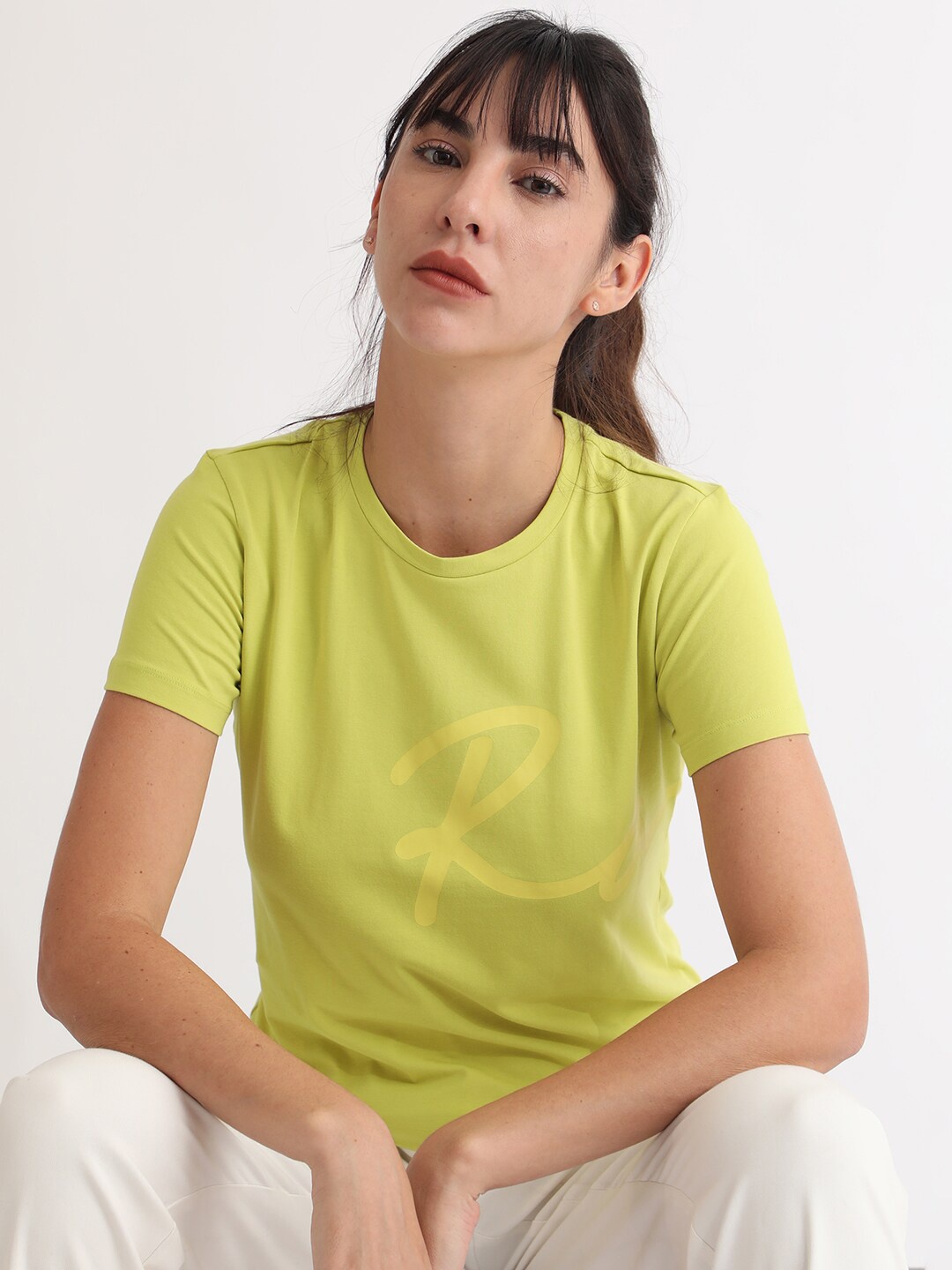 

RAREISM Basic Graphic T-Shirt, Green