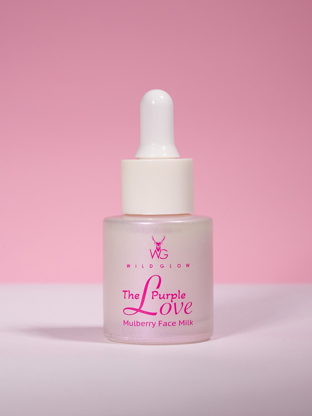 

Wildglow The Purple Love Mulberry Face Milk with Coconut & Almond Oil - 20 ml, Pink