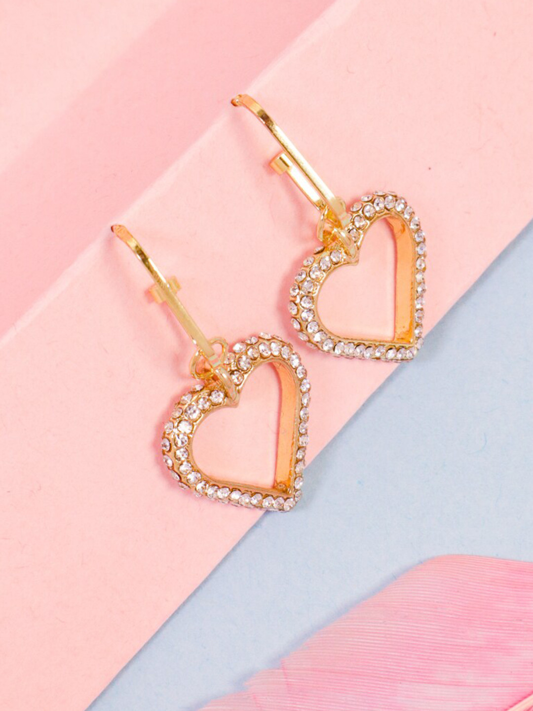 

SALTY Contemporary Drop Earrings, Gold