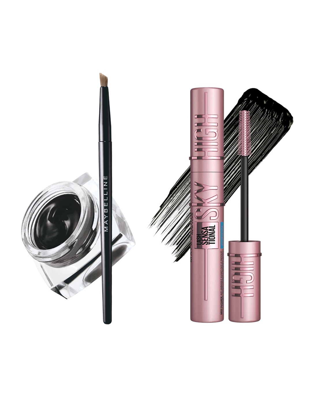 

Maybelline Set of Lash Sensational Mascara & Lasting Drama Gel Eyeliner - Black