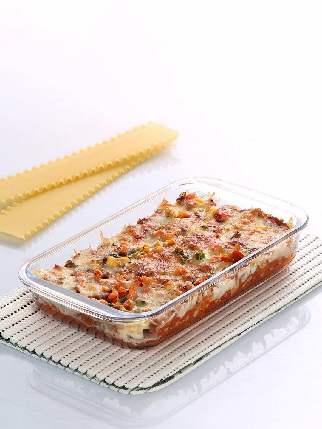 

Cello Dahlia Transparent Rectangle Glass Baking Dish- 1100ml
