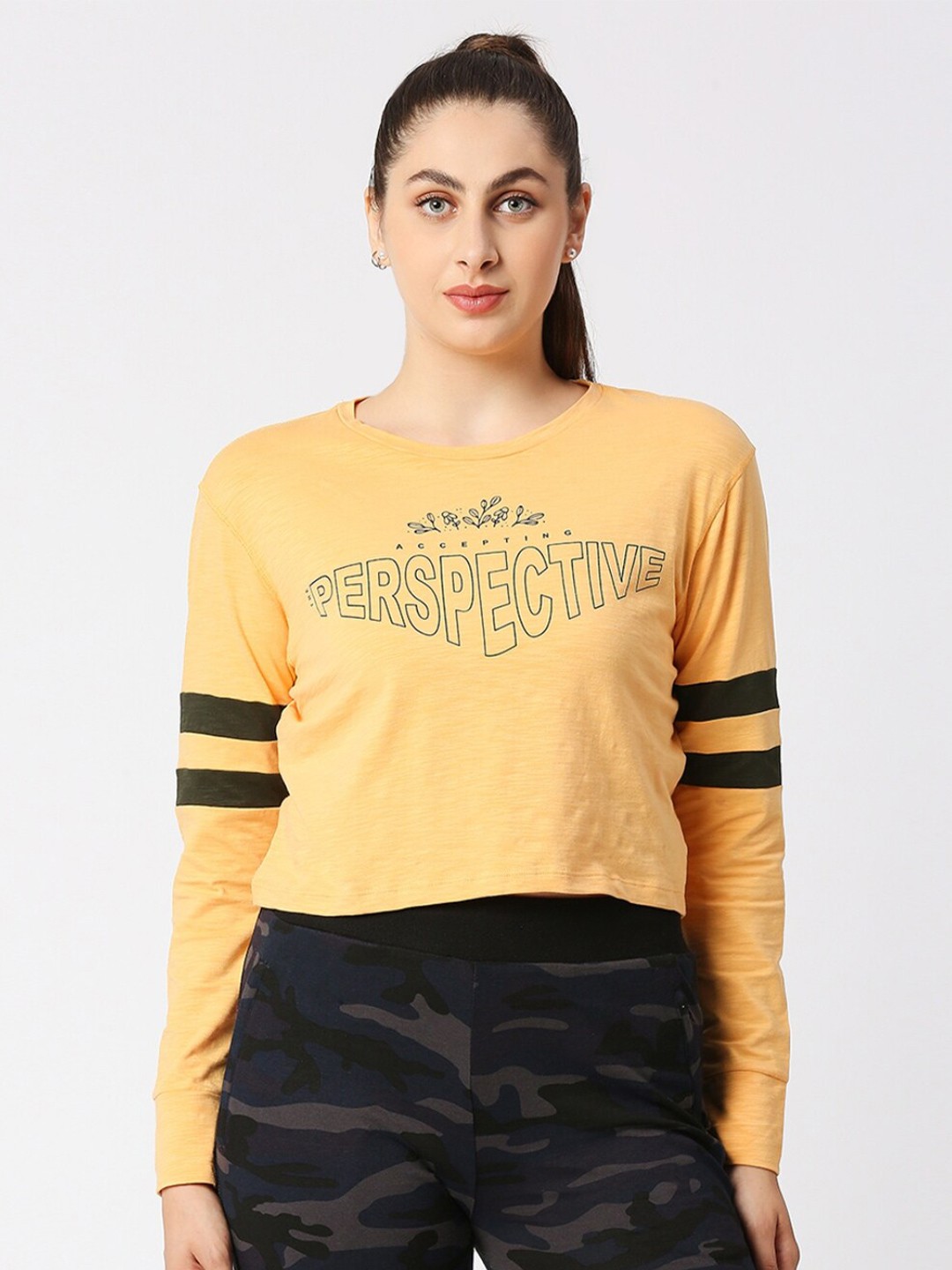 

Lovable Sport Typography Printed Running T-shirt, Orange